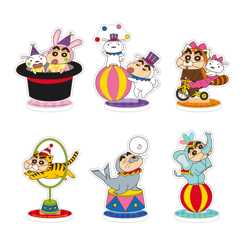 クレヨンしんちゃん アクリルスタンド（ランダム6種） シルクド